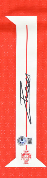 Joao Neves Autographed Portugal Home Soccer Jersey #15 - Beckett W Holo *M