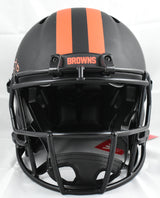 Quinshon Judkins Signed Browns F/S Eclipse Speed Authentic Helmet-Beckett W Holo