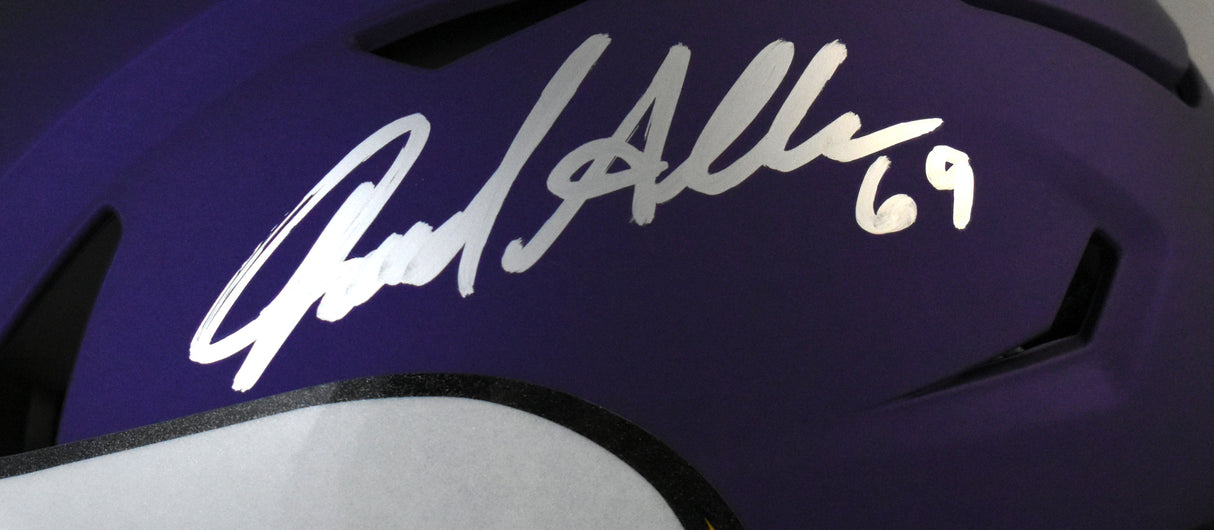 Jared Allen Autographed Minnesota Vikings F/S Speedflex Helmet - Beckett W Holo