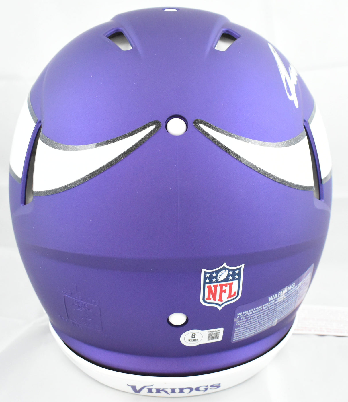 Jared Allen Autographed Vikings F/S Speed Authentic Helmet w/ HOF-Beckett W Holo