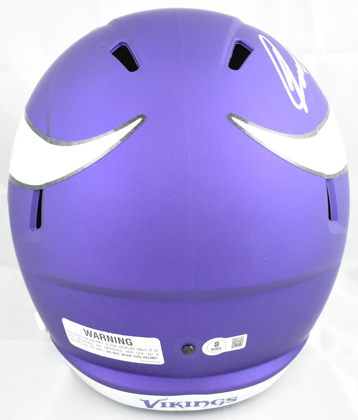 Jared Allen Autographed Minnesota Vikings F/S Speed Helmet w/ HOF-Beckett W Holo