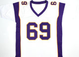 Jared Allen Autographed White Pro Style Jersey - Beckett W Hologram *Silver