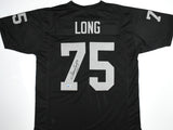 Howie Long Autographed Black Pro Style Jersey - Beckett W Hologram *Black