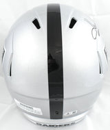 Howie Long Autographed Raiders F/S Speed Helmet - Beckett W Hologram
