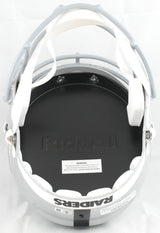 Howie Long Autographed Raiders F/S Speed Helmet - Beckett W Hologram