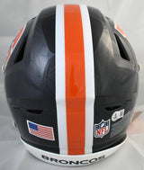 John Elway Autographed Broncos F/S Color Rush Speedflex Helmet - Beckett W Holo