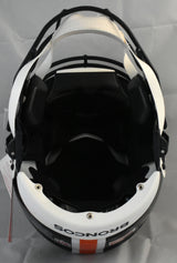 John Elway Autographed Broncos F/S Color Rush Speedflex Helmet - Beckett W Holo