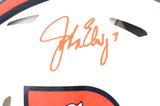 John Elway Autographed Broncos F/S Alt 23 Speed Authentic Helmet- Beckett W Holo