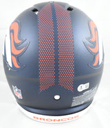 John Elway Signed Denver Broncos F/S 2024 Speed Authentic Helmet- Beckett W Holo