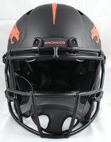 John Elway Signed Broncos F/S Eclipse Speed Authentic Helmet - Beckett W Holo