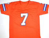 John Elway Autographed Orange Pro Style Jersey - Beckett W Hologram *Black