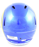 Matthew Stafford Autographed Los Angeles Rams F/S Speed Helmet - Beckett W Holo