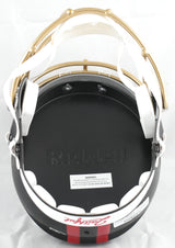 Deion Sanders Autographed 49ers F/S Rivalries 2025 Speed Helmet - Beckett W Holo