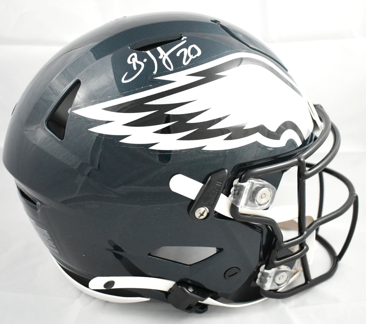 Brian Dawkins Signed Philadelphia Eagles F/S SpeedFlex Helmet - Beckett W Holo