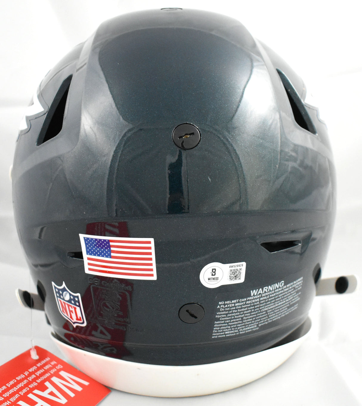 Brian Dawkins Signed Philadelphia Eagles F/S SpeedFlex Helmet - Beckett W Holo