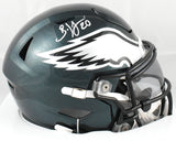 Brian Dawkins Autographed Eagles Mid-Size SpeedFlex Helmet - Beckett W Holo