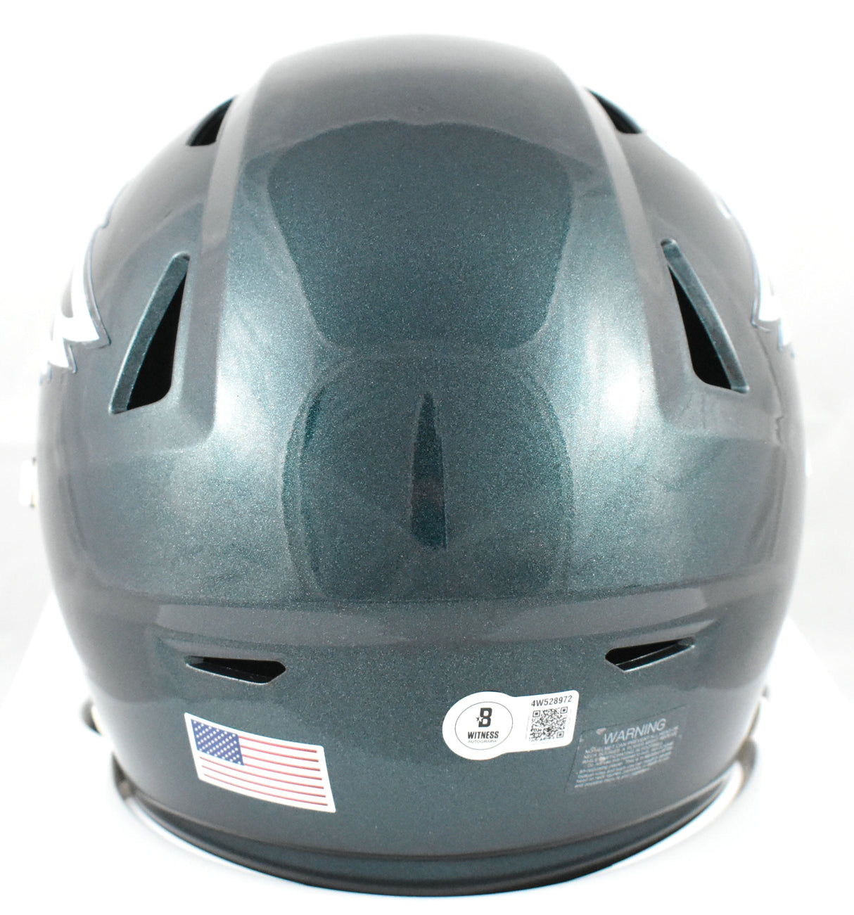Brian Dawkins Autographed Eagles Mid-Size SpeedFlex Helmet - Beckett W Holo
