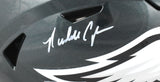 Randall Cunningham Autographed Eagles Mid-Size SpeedFlex Helmet - Beckett W Holo