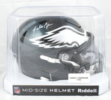 Randall Cunningham Autographed Eagles Mid-Size SpeedFlex Helmet - Beckett W Holo