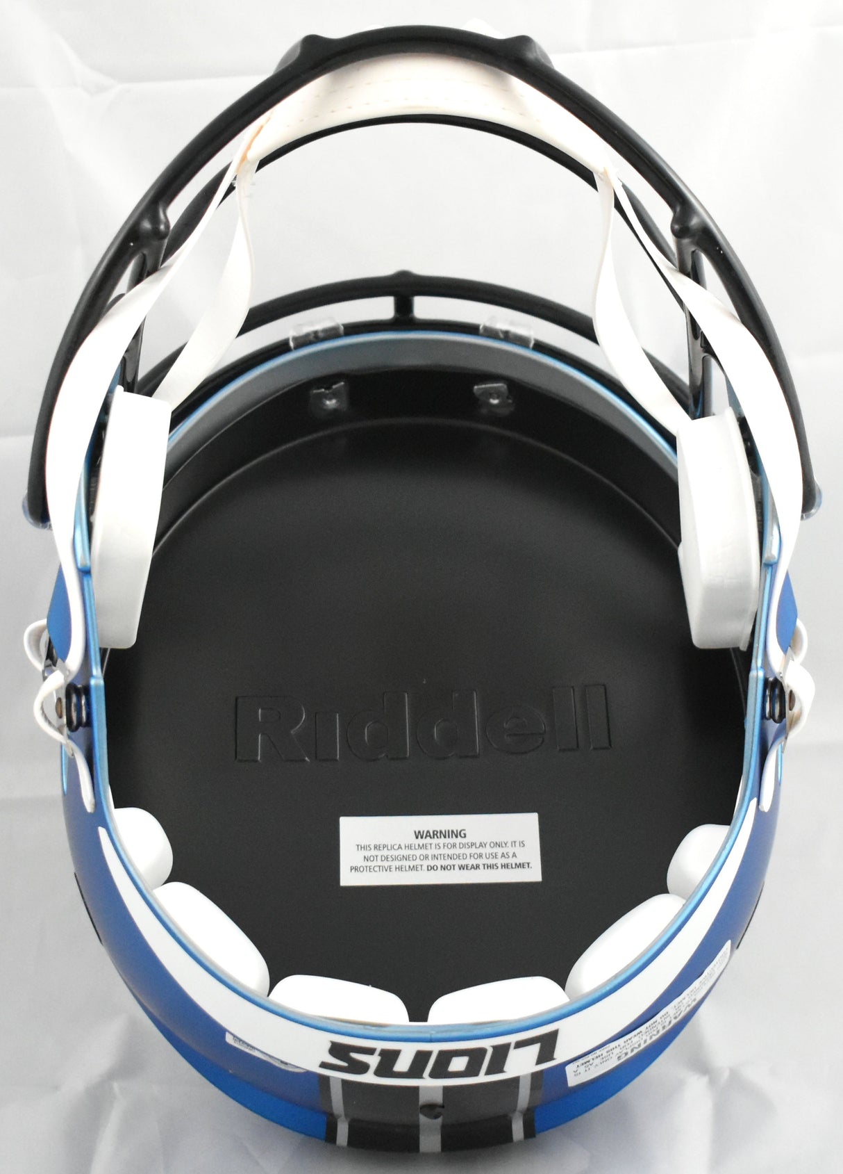 Andre Ware Autographed Detroit Lions F/S Alt 2024 Speed Helmet - Beckett W Holo