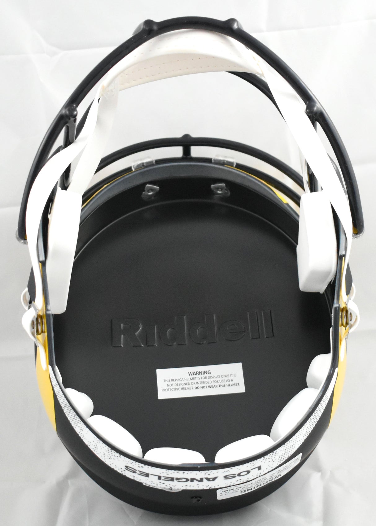 Aaron Donald Autographed Rams F/S Rivalries Speed Helmet - Beckett W Holo