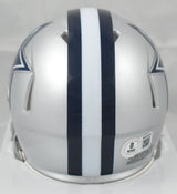 Drew Pearson Autographed Dallas Cowboys Speed Mini Helmet - Beckett W Holo