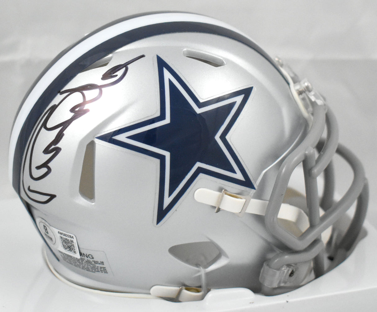 Randy White Autographed Dallas Cowboys Speed Mini Helmet - Beckett W Holo