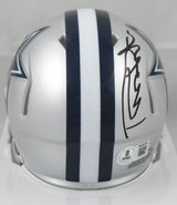 Randy White Autographed Dallas Cowboys Speed Mini Helmet w/ HOF - Beckett W Holo