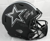Drew Pearson Autographed Dallas Cowboys F/S Eclipse Speed Helmet- Beckett W Holo