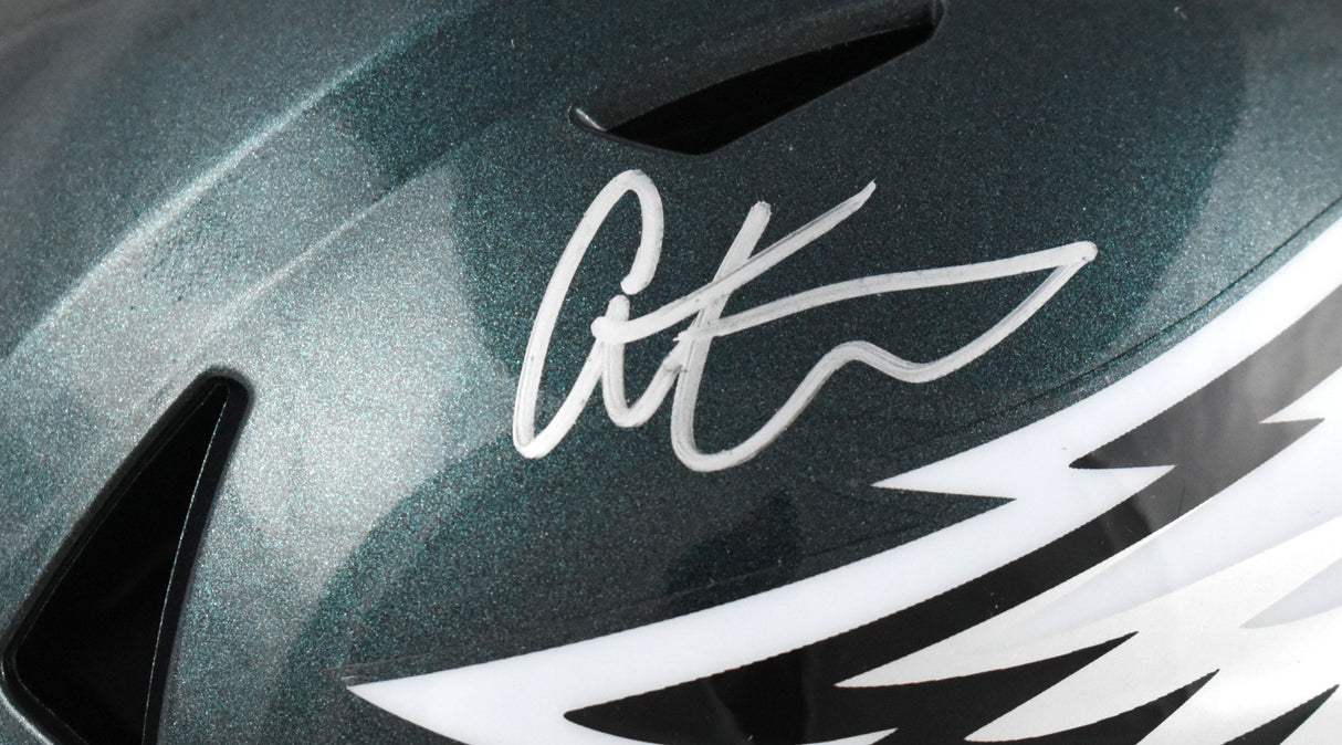 Alshon Jeffery Autographed Eagles Mid-Size SpeedFlex Helmet - Beckett W Holo
