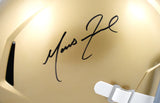 Marcus Freeman Autographed Notre Dame Irish F/S Speed Helmet - Beckett W Holo