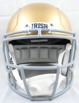 Marcus Freeman Autographed Notre Dame Irish F/S Speed Helmet - Beckett W Holo