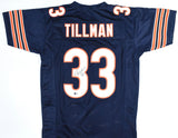 Charles Tillman Autographed Blue Pro Style Jersey - Beckett W Hologram *Black