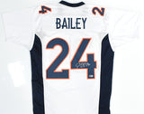Champ Bailey Autographed White Pro Style Jersey - Beckett W Hologram *Silver