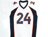 Champ Bailey Autographed White Pro Style Jersey - Beckett W Hologram *Silver