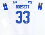 Tony Dorsett Autographed White Pro Style Jersey - Beckett W Hologram *Silver