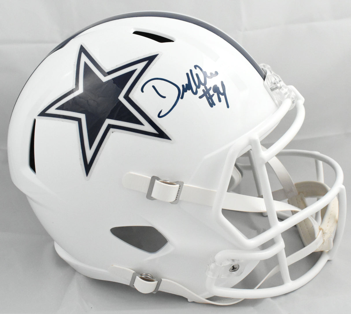 DeMarcus Ware Autographed Dallas Cowboys F/S Alt 22 Speed Helmet- Beckett W Holo