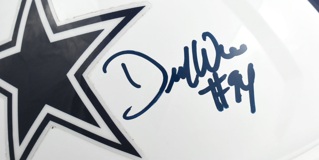 DeMarcus Ware Autographed Dallas Cowboys F/S Alt 22 Speed Helmet- Beckett W Holo