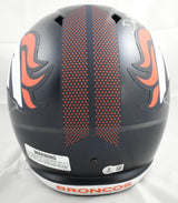 DeMarcus Ware Autographed Denver Broncos F/S Speed Helmet - Beckett W Holo