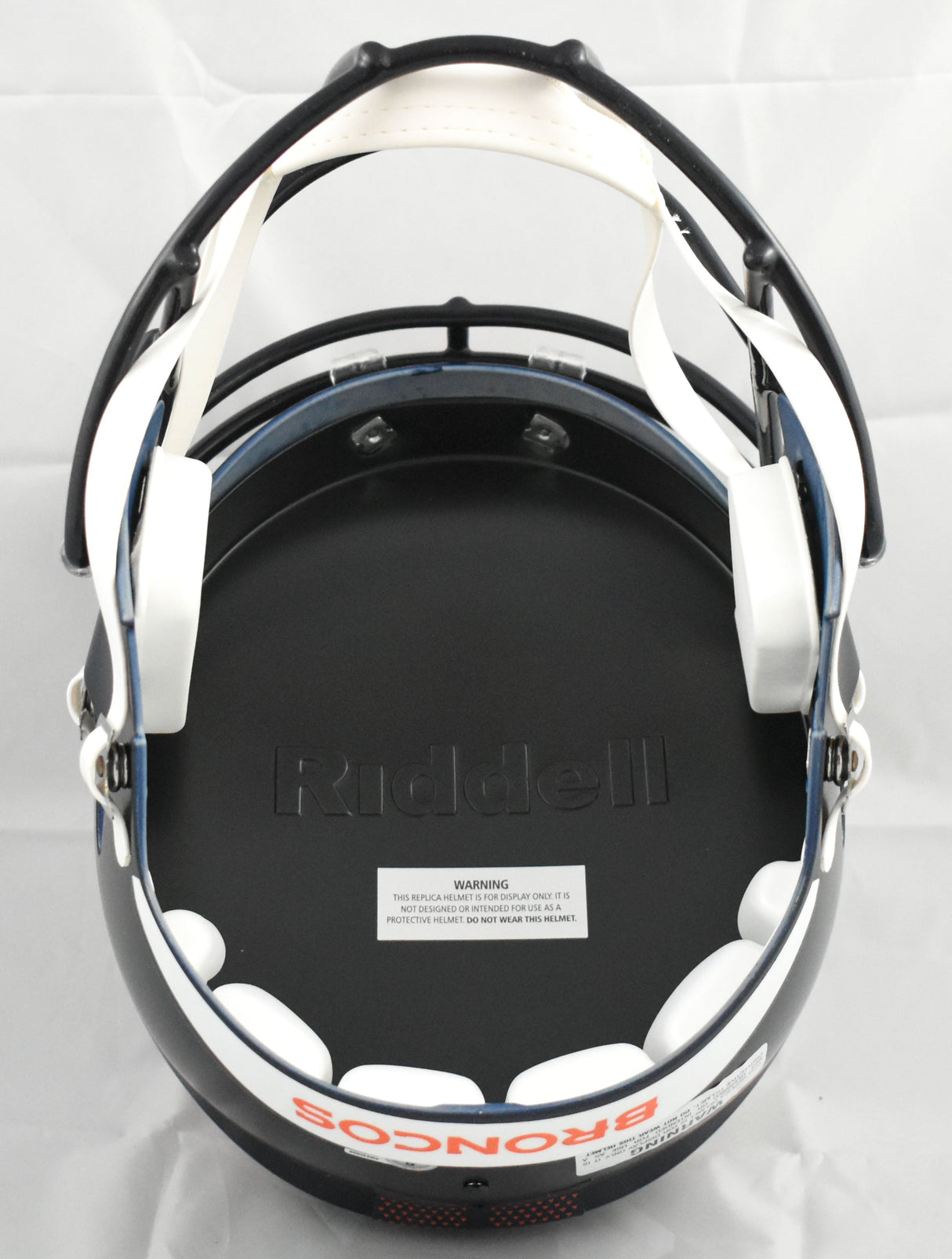 DeMarcus Ware Autographed Denver Broncos F/S Speed Helmet - Beckett W Holo