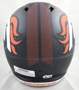 Champ Bailey Autographed Denver Broncos F/S Speed Helmet - Beckett W Holo