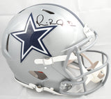 Michael Irvin Signed Dallas Cowboys F/S Speed Authentic Helmet - Beckett W Holo
