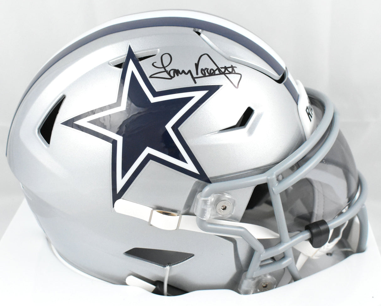 Tony Dorsett Autographed Cowboys Mid-Size SpeedFlex Helmet - Beckett W Holo