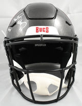 Ronde Barber Autographed Buccaneers F/S SpeedFlex Helmet HOF - Beckett W Holo