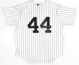 Reggie Jackson Autographed New York Yankees Nike Jersey Mr. October HOF - Beckett