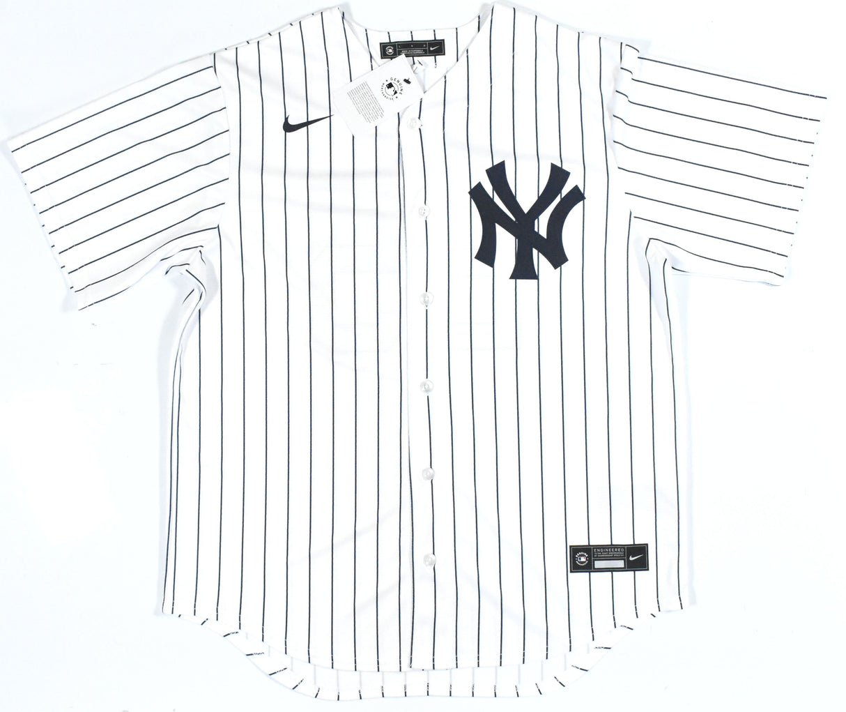Tommy John Autographed New York Yankees Nike Jersey - Beckett W Hologram