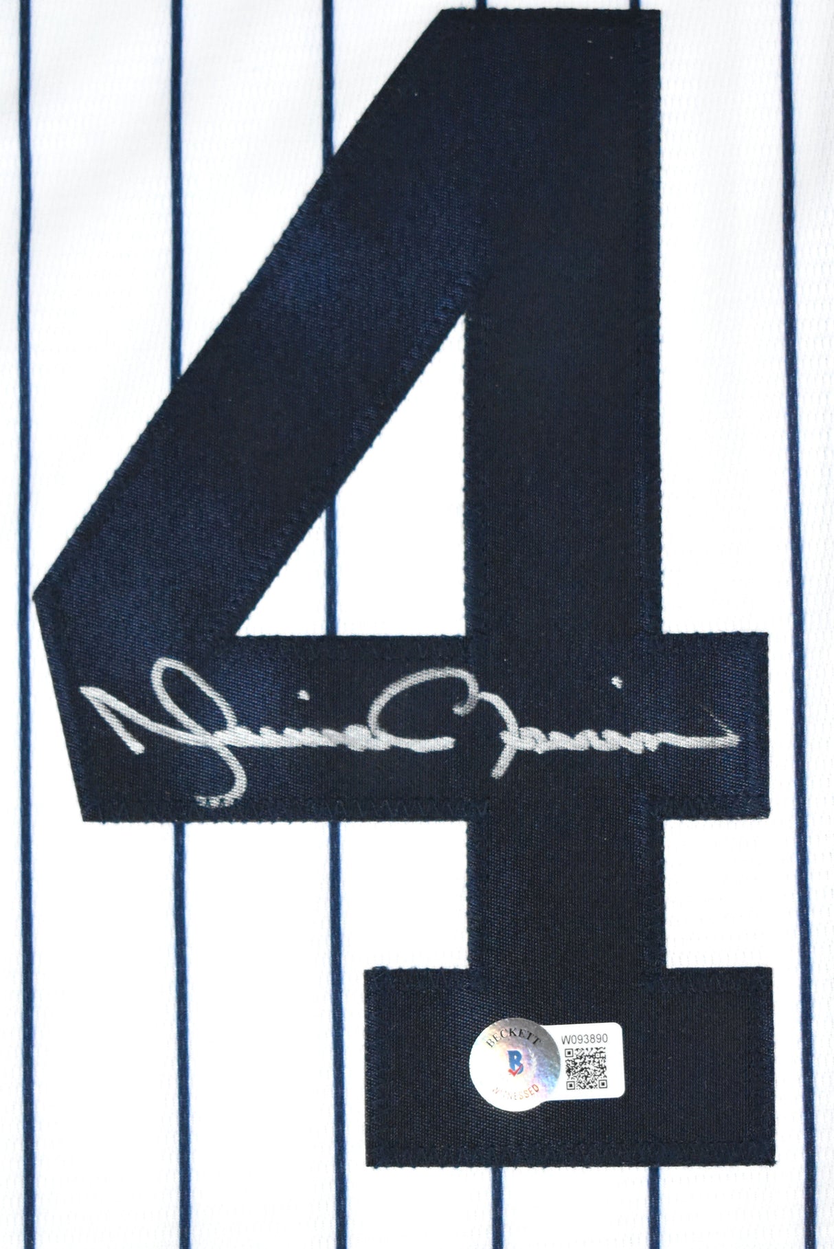 Mariano Rivera Autographed New York Yankees Nike Jersey - Beckett W Hologram