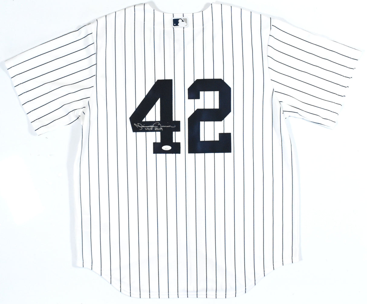 Mariano Rivera Autographed New York Yankees Nike Jersey HOF - JSA