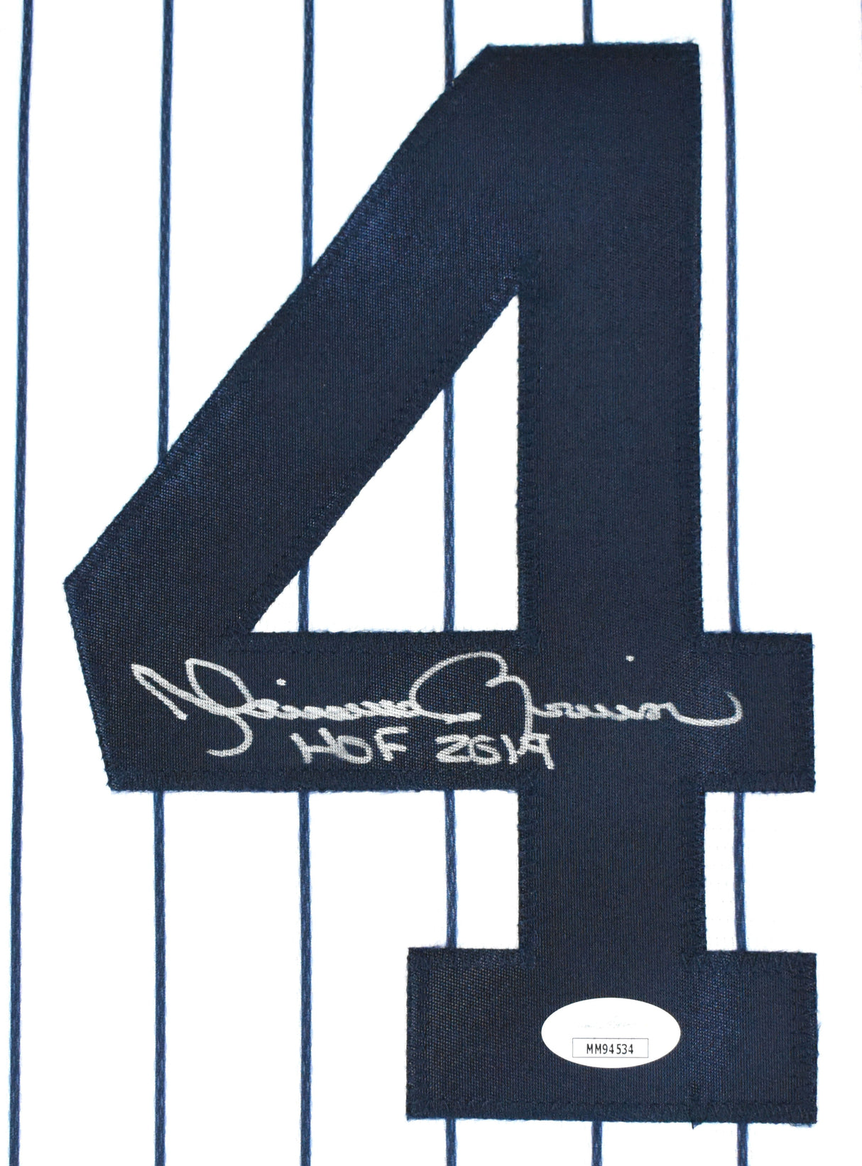 Mariano Rivera Autographed New York Yankees Nike Jersey HOF - JSA