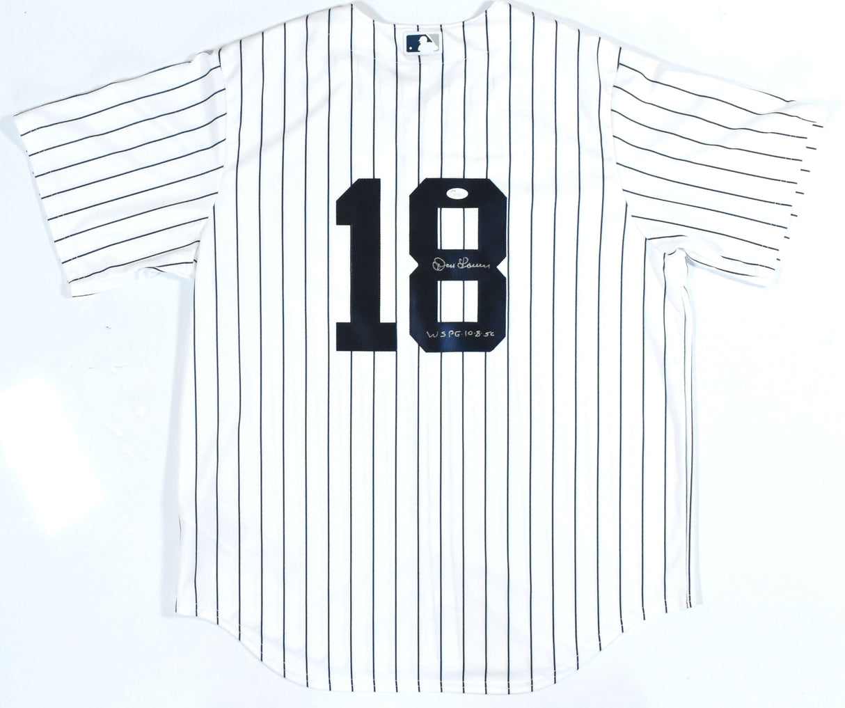 Don Larsen Autographed New York Yankees Nike Jersey WSPG - JSA